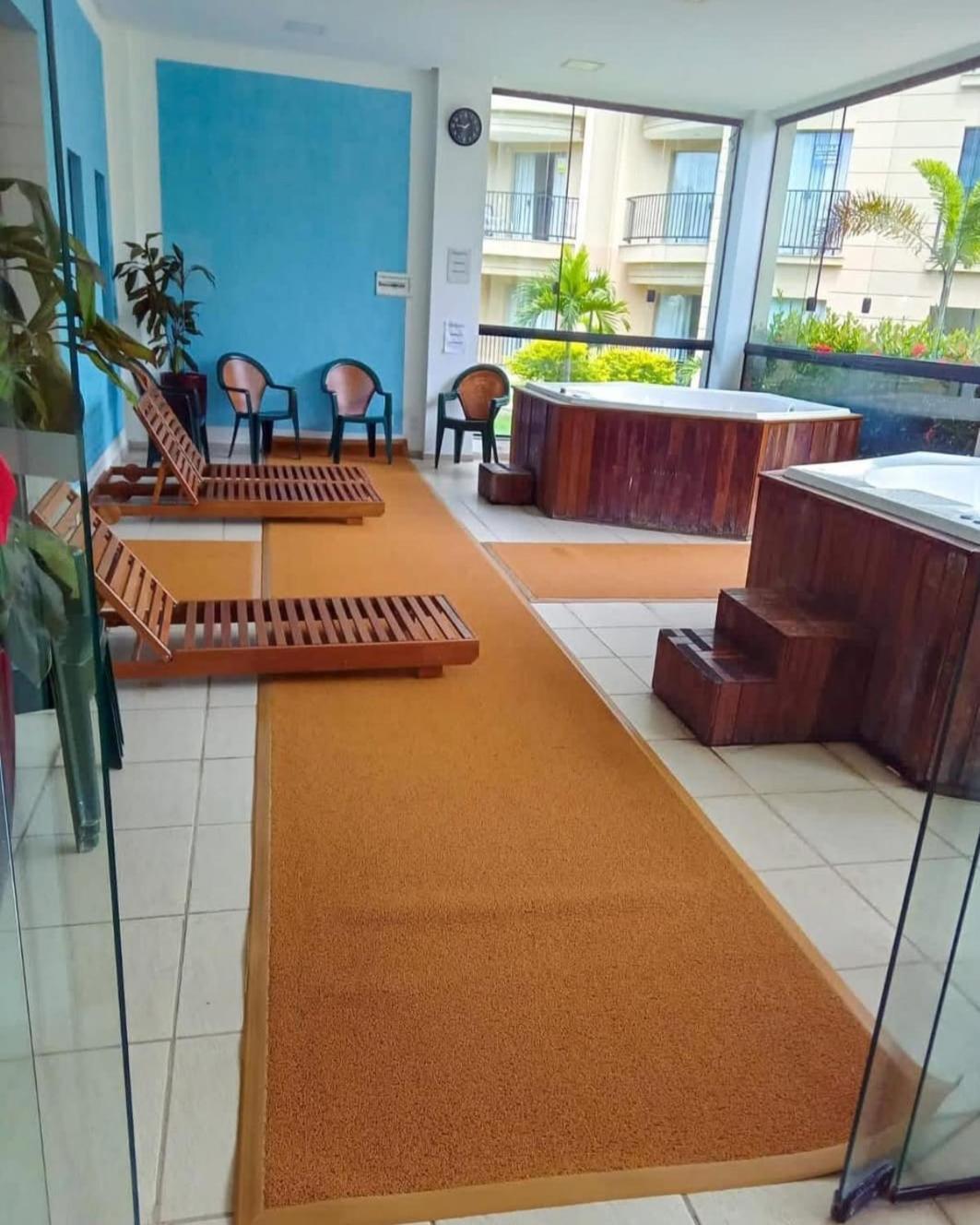 Aldeia das Águas Park Resort - Flat B309 Quartier Barra do Piraí Exterior foto